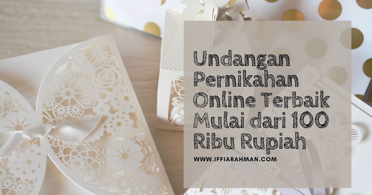 Detail Undangan Pernikahan Via Online Nomer 44