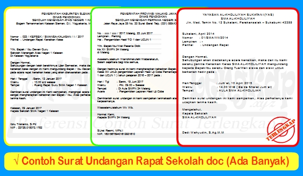 Detail Undangan Rapat Sekolah Nomer 38