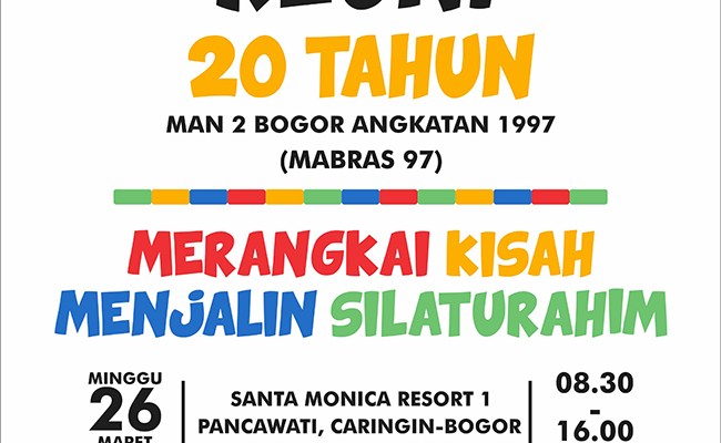 Detail Undangan Reuni Bahasa Inggris Nomer 43