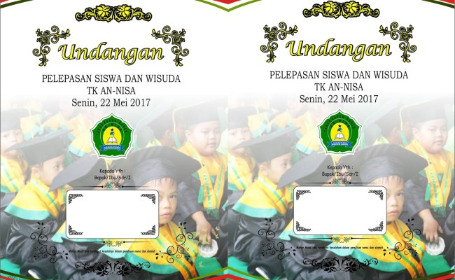 Detail Undangan Wisuda Untuk Teman Nomer 41