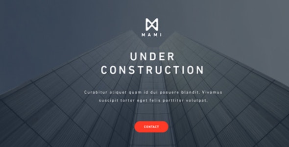Detail Under Construction Web Page Template Free Download Nomer 19