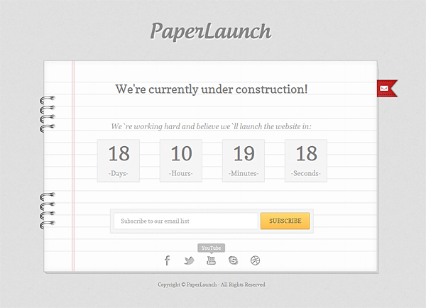 Detail Under Construction Web Page Template Free Download Nomer 37
