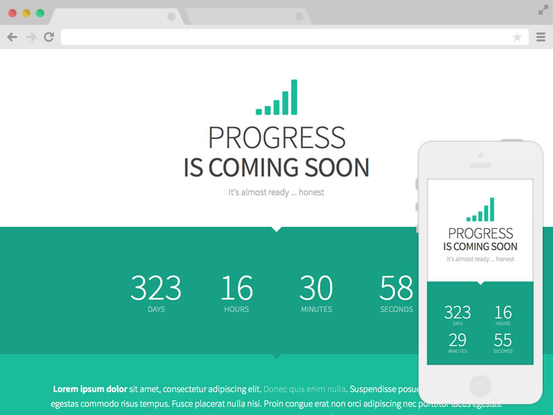Detail Under Construction Web Page Template Free Download Nomer 42