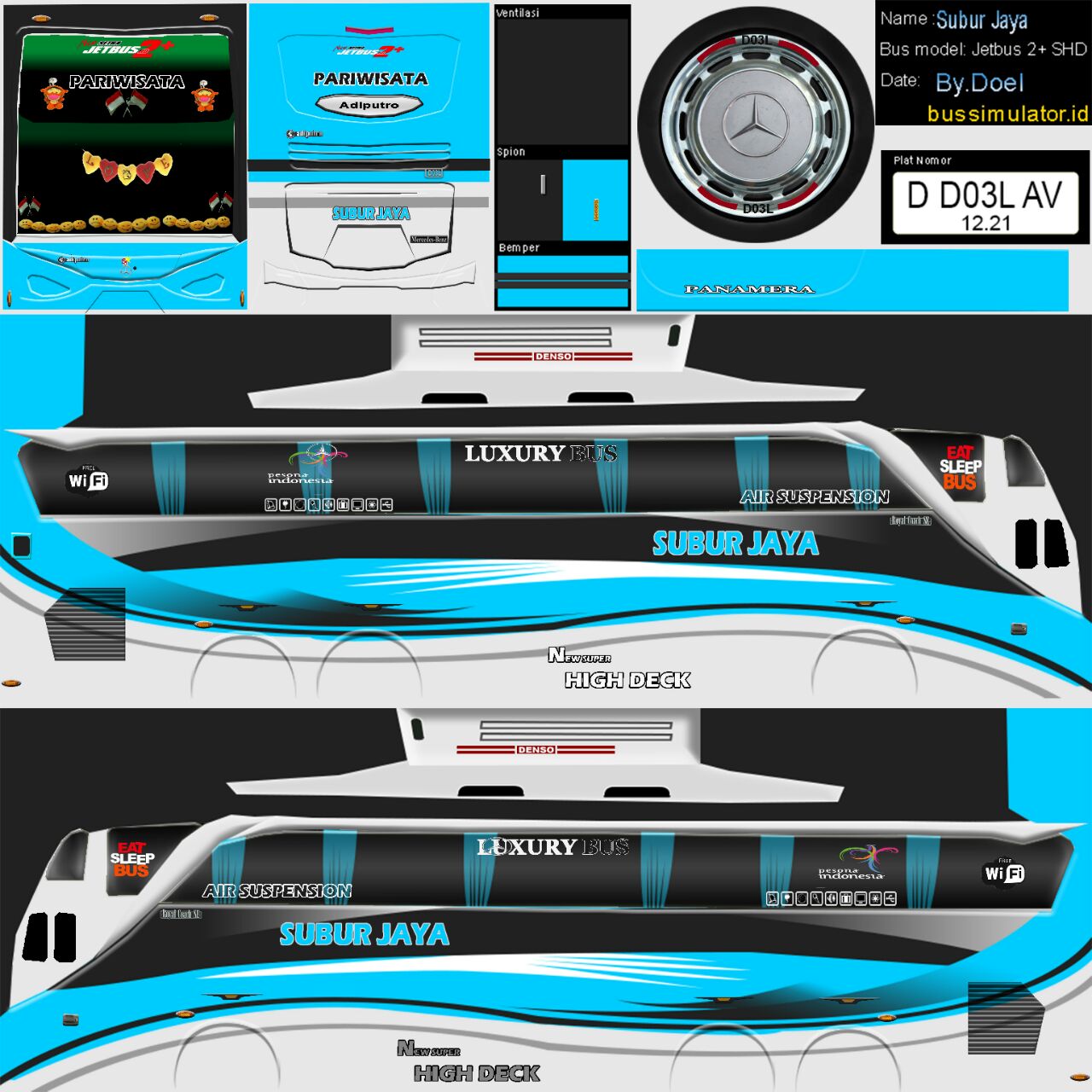 Detail Unduh Template Bus Simulator Indonesia Nomer 36