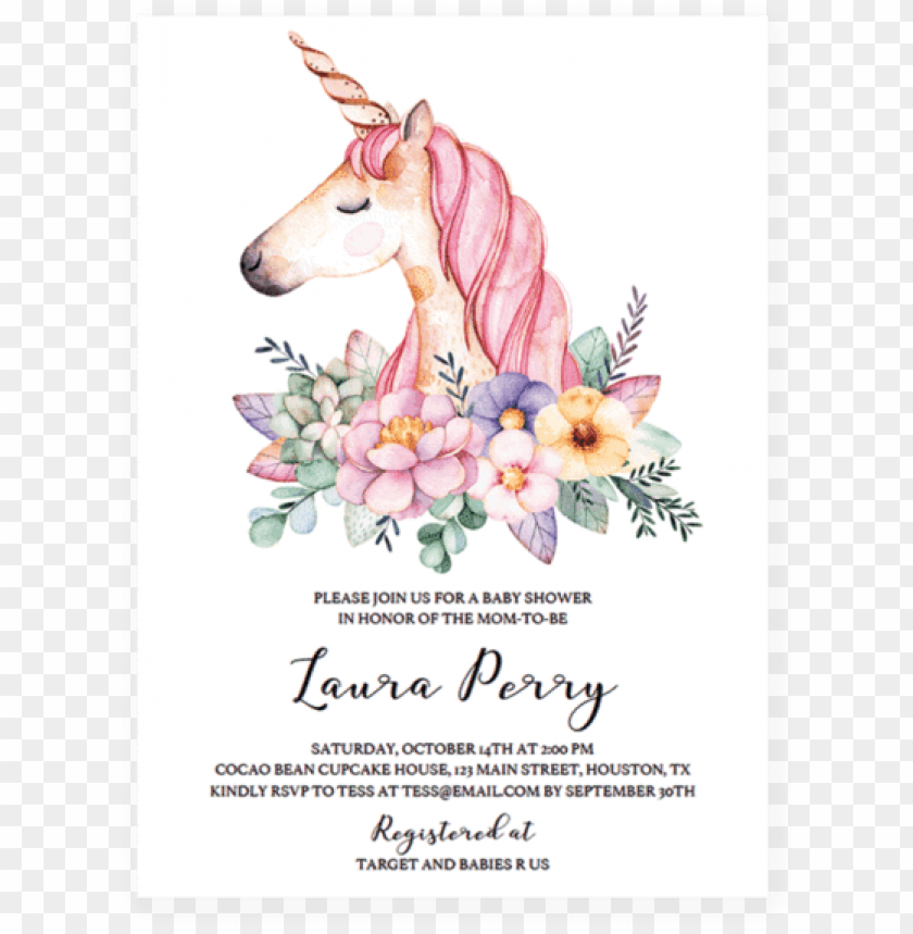 Detail Unicorn Template Png Nomer 11