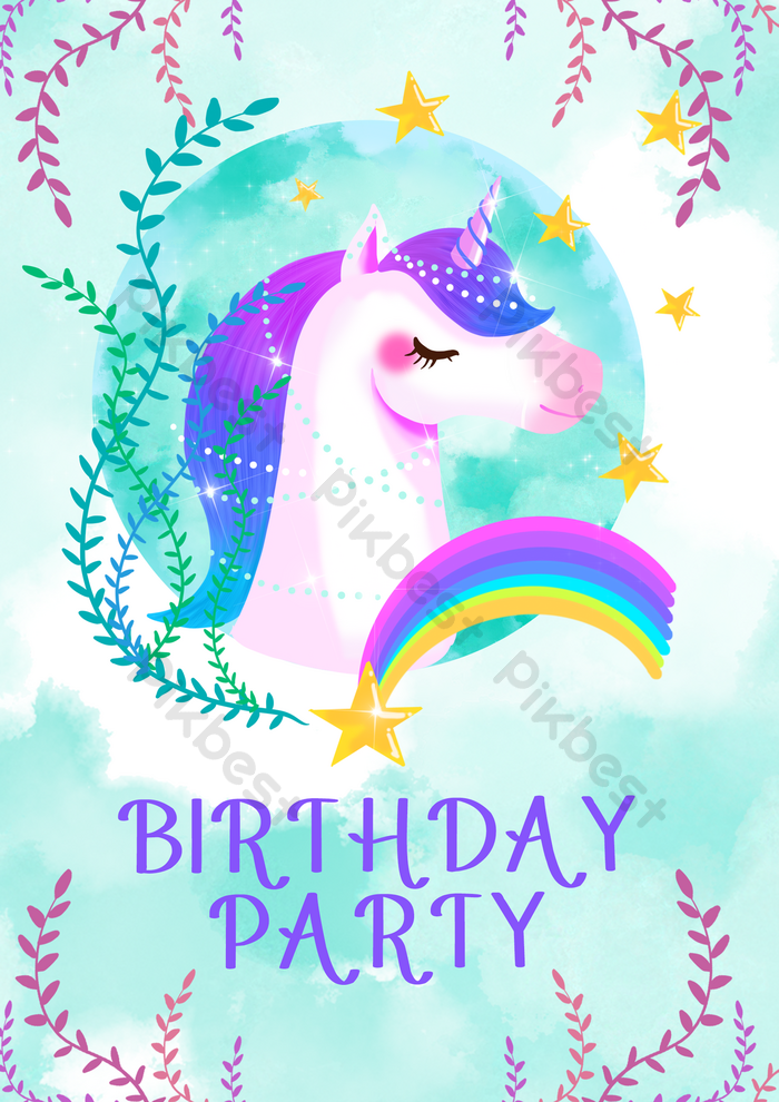 Detail Unicorn Template Png Nomer 26