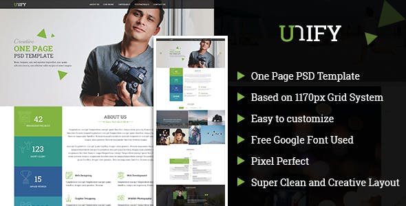 Detail Unify Template Free Download Nomer 7