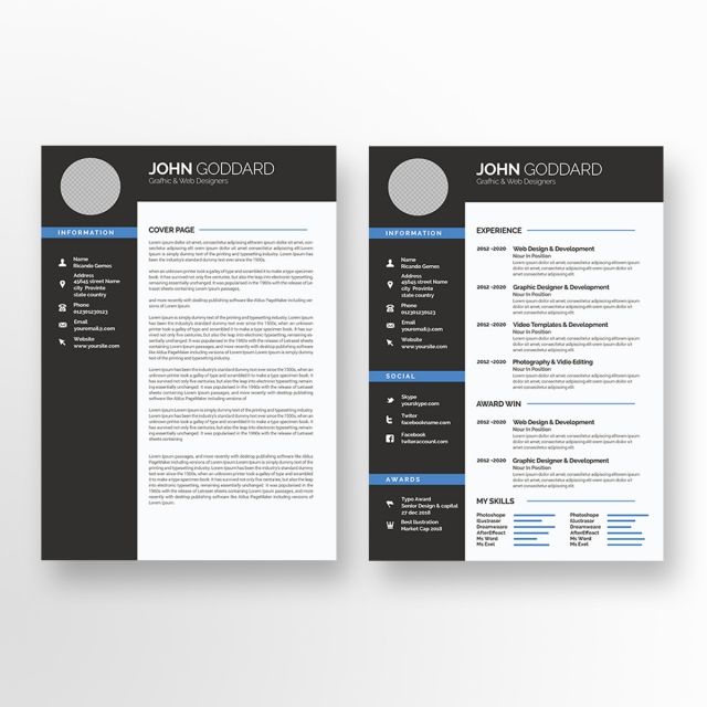 Detail Unique Curriculum Vitae Template Nomer 42