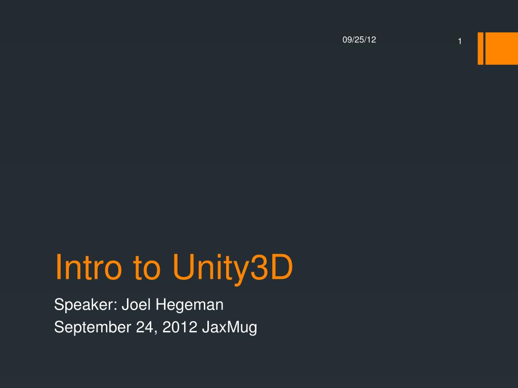 Detail Unity Presentation Template Nomer 44