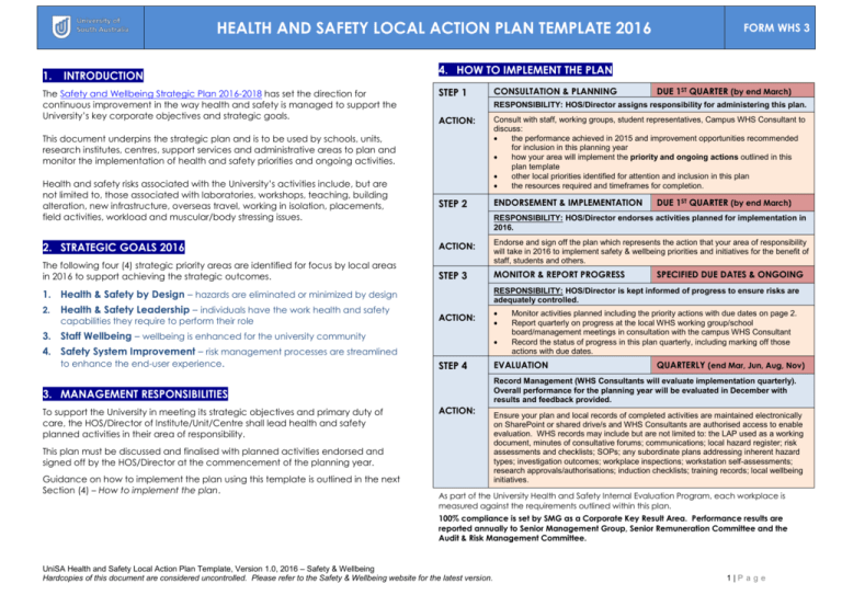 Detail University Strategic Plan Template Nomer 48