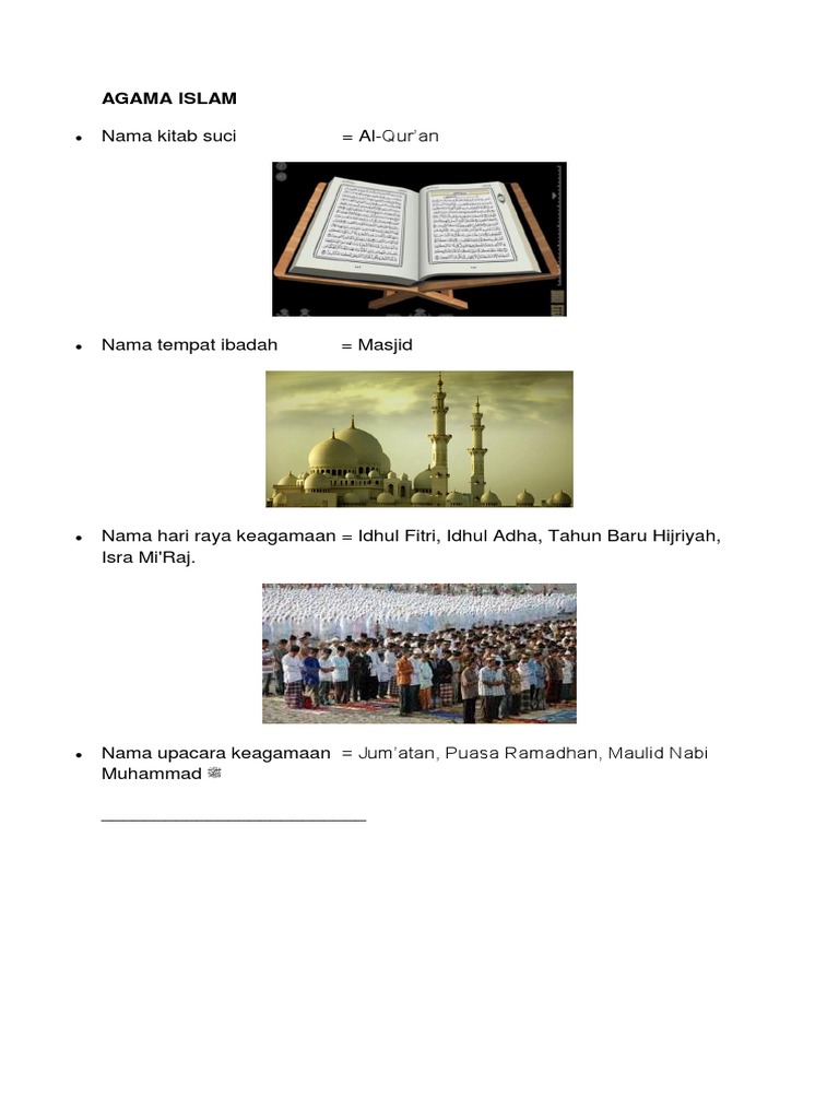 Detail Upacara Keagamaan Agama Islam Nomer 14