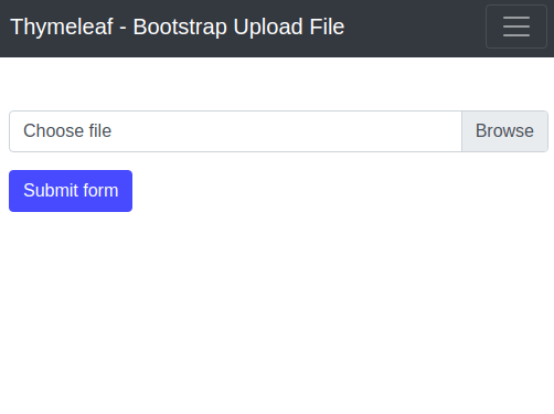 Detail Upload Bootstrap Template Nomer 5