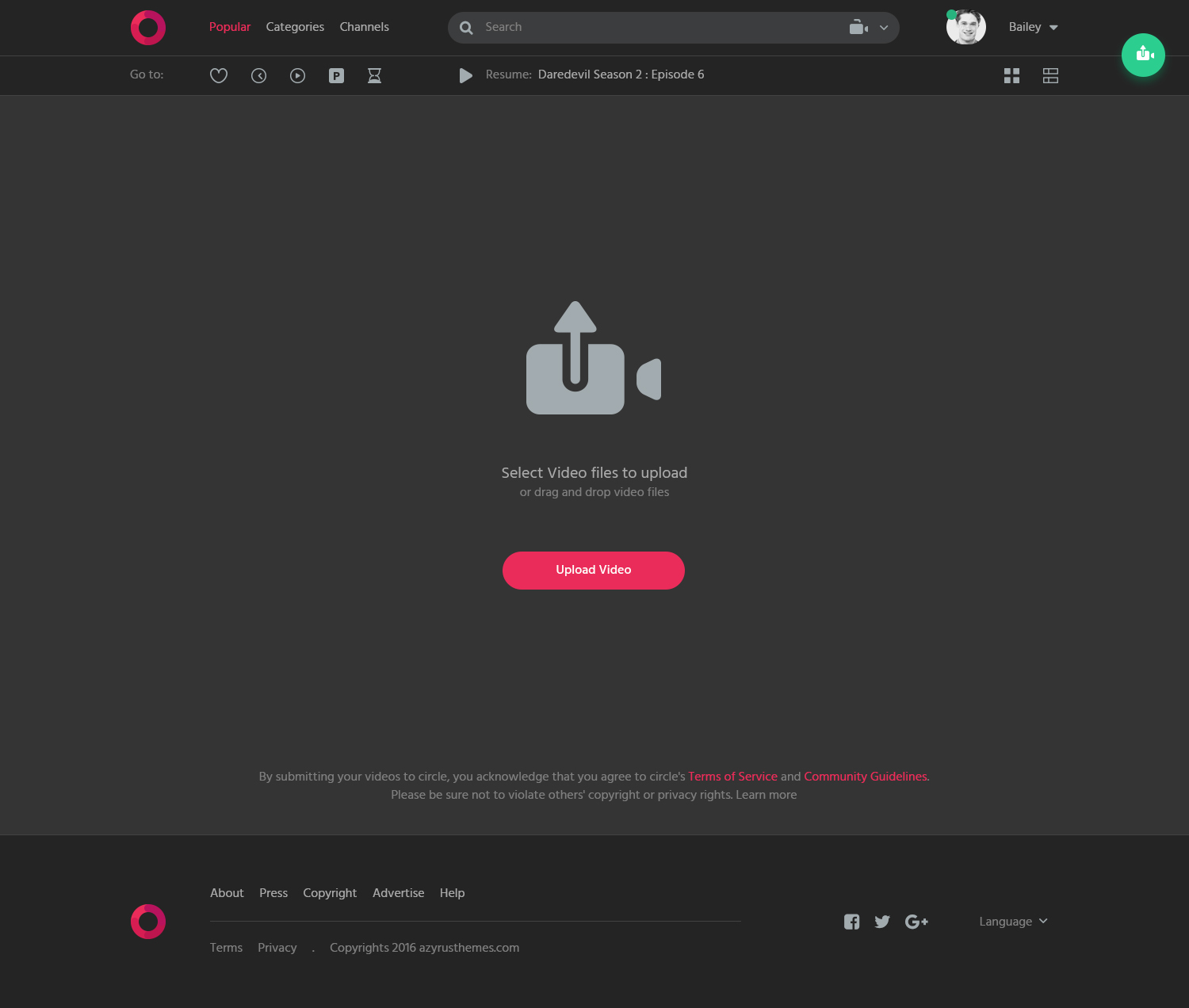 Detail Upload Bootstrap Template Nomer 43