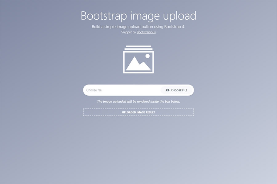 Detail Upload Bootstrap Template Nomer 10