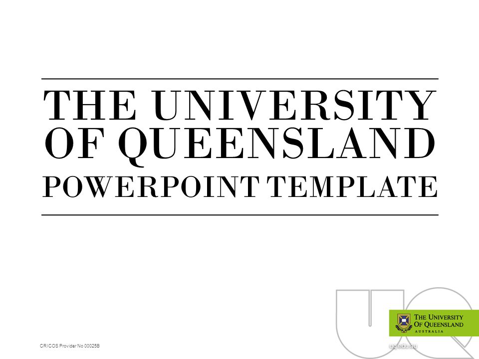 Uq Powerpoint Template 49  Koleksi Gambar
