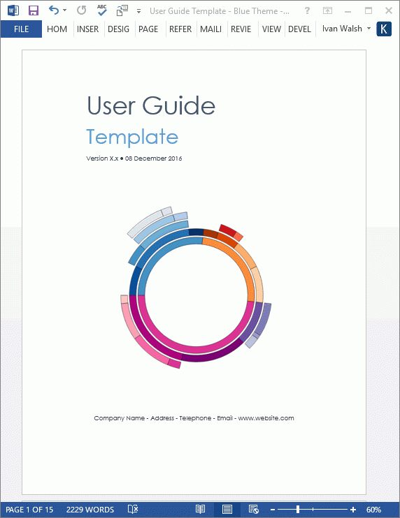 Detail User Guide Manual Template Nomer 14