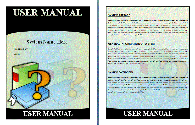 Detail User Guide Manual Template Nomer 36