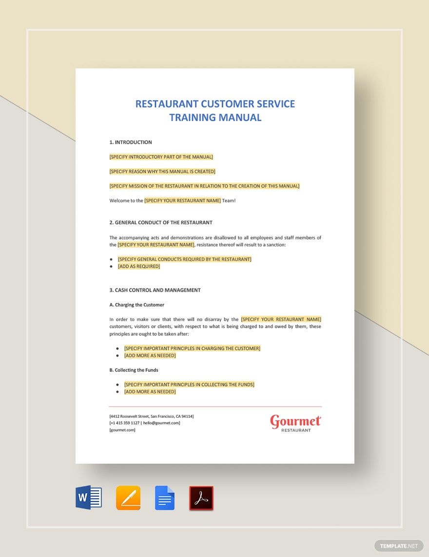 Detail User Guide Template Free Download Nomer 12