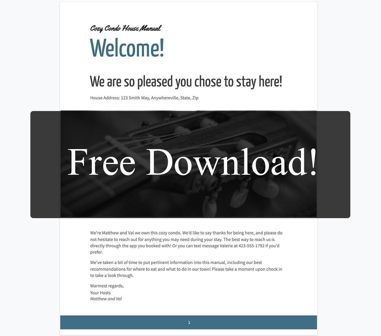 Detail User Guide Template Free Download Nomer 19