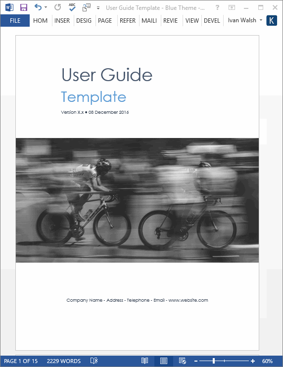 Detail User Guide Template Free Download Nomer 3