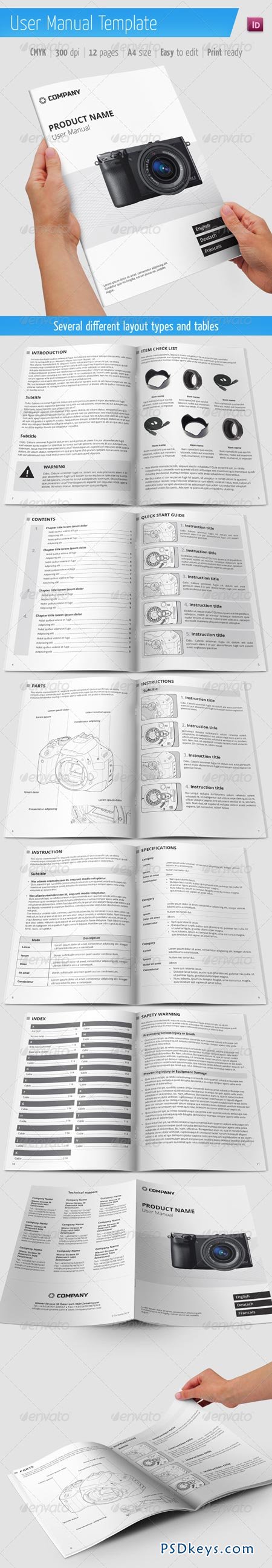 Detail User Guide Template Free Download Nomer 22