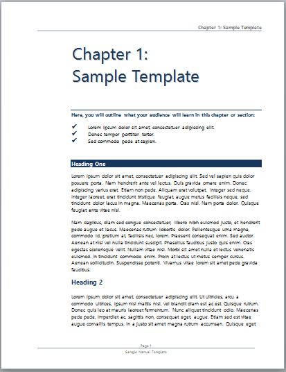 Detail User Guide Template Free Download Nomer 7