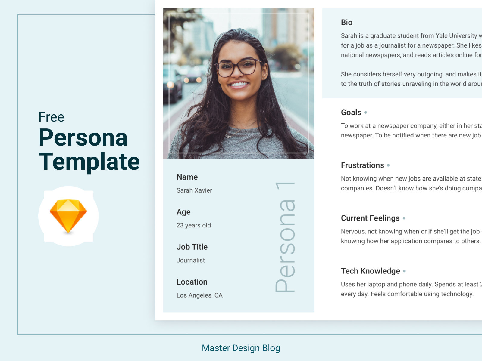 Detail User Persona Template Nomer 13