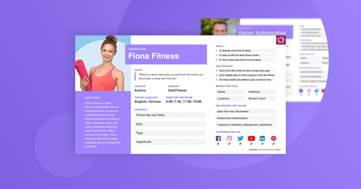 Detail User Persona Template Nomer 18