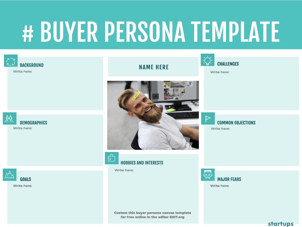 Detail User Persona Template Word Nomer 33