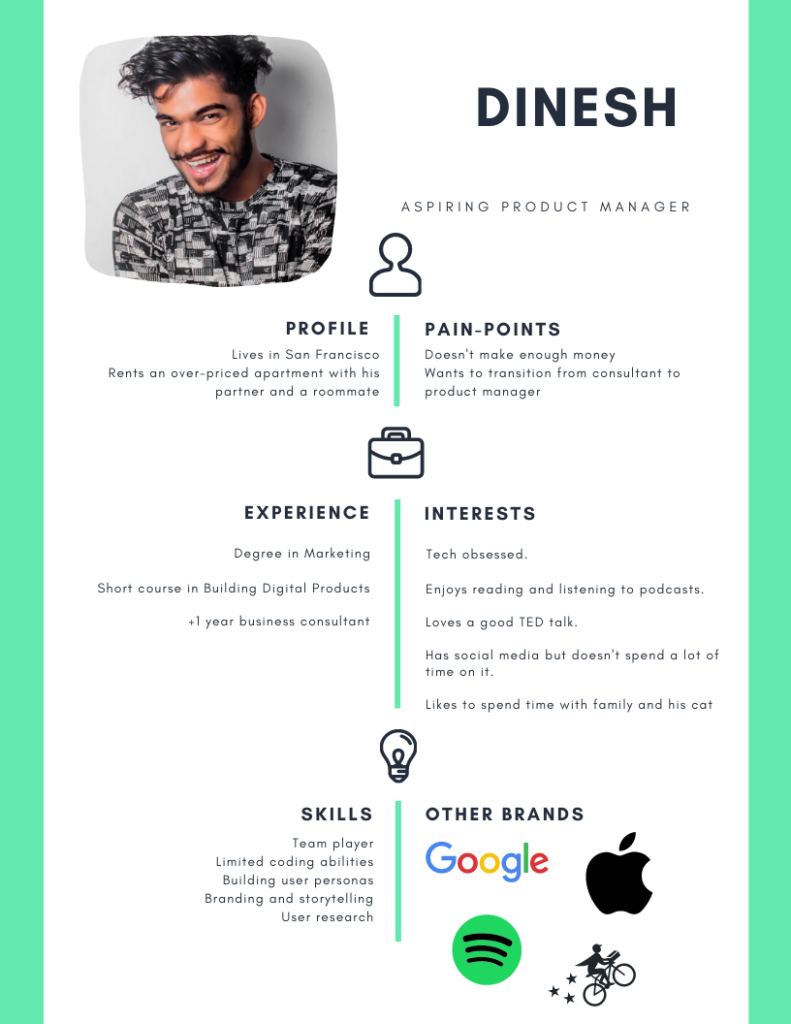 Detail User Persona Template Word Nomer 44
