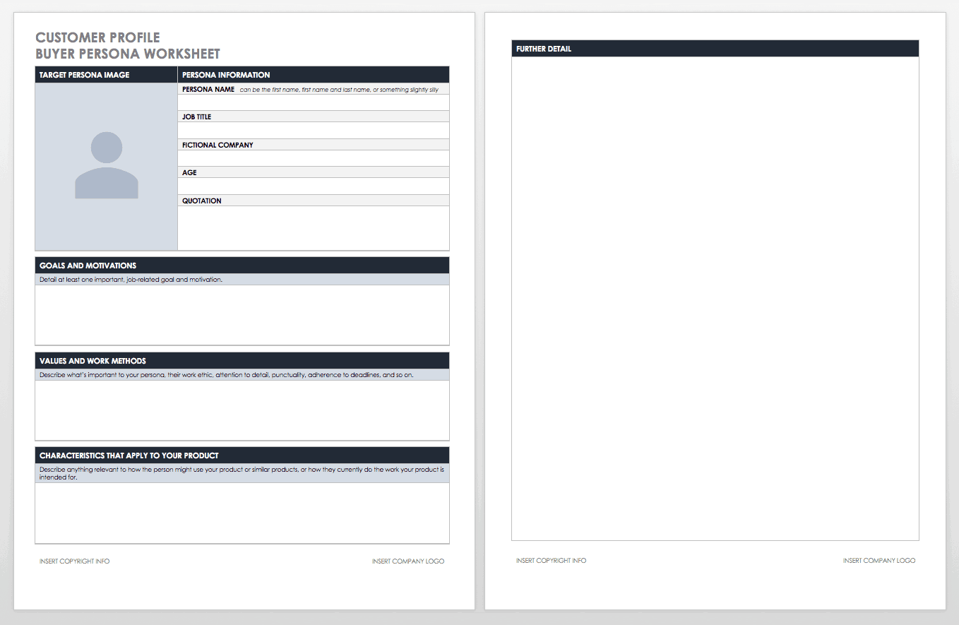 Detail User Persona Template Word Nomer 6