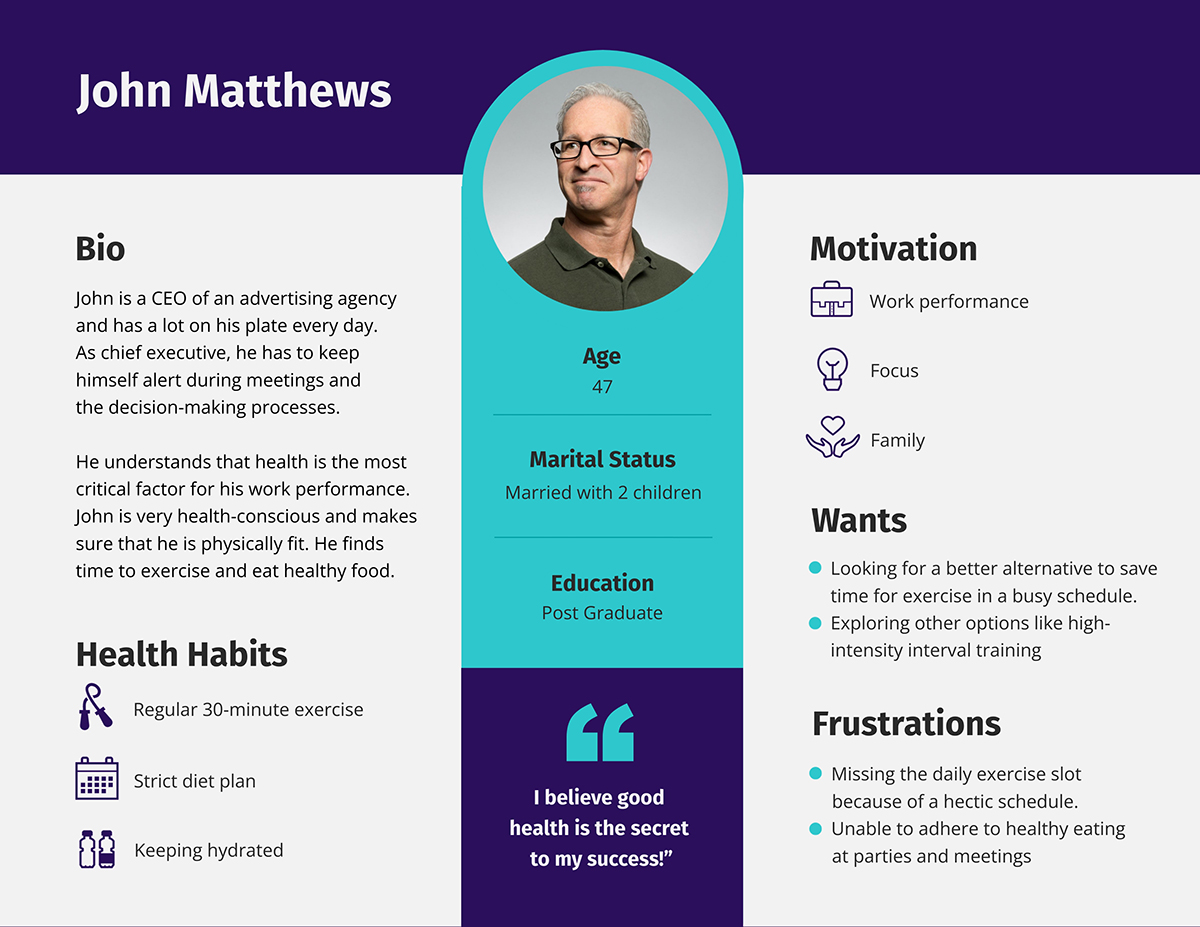 Detail User Persona Template Word Nomer 10