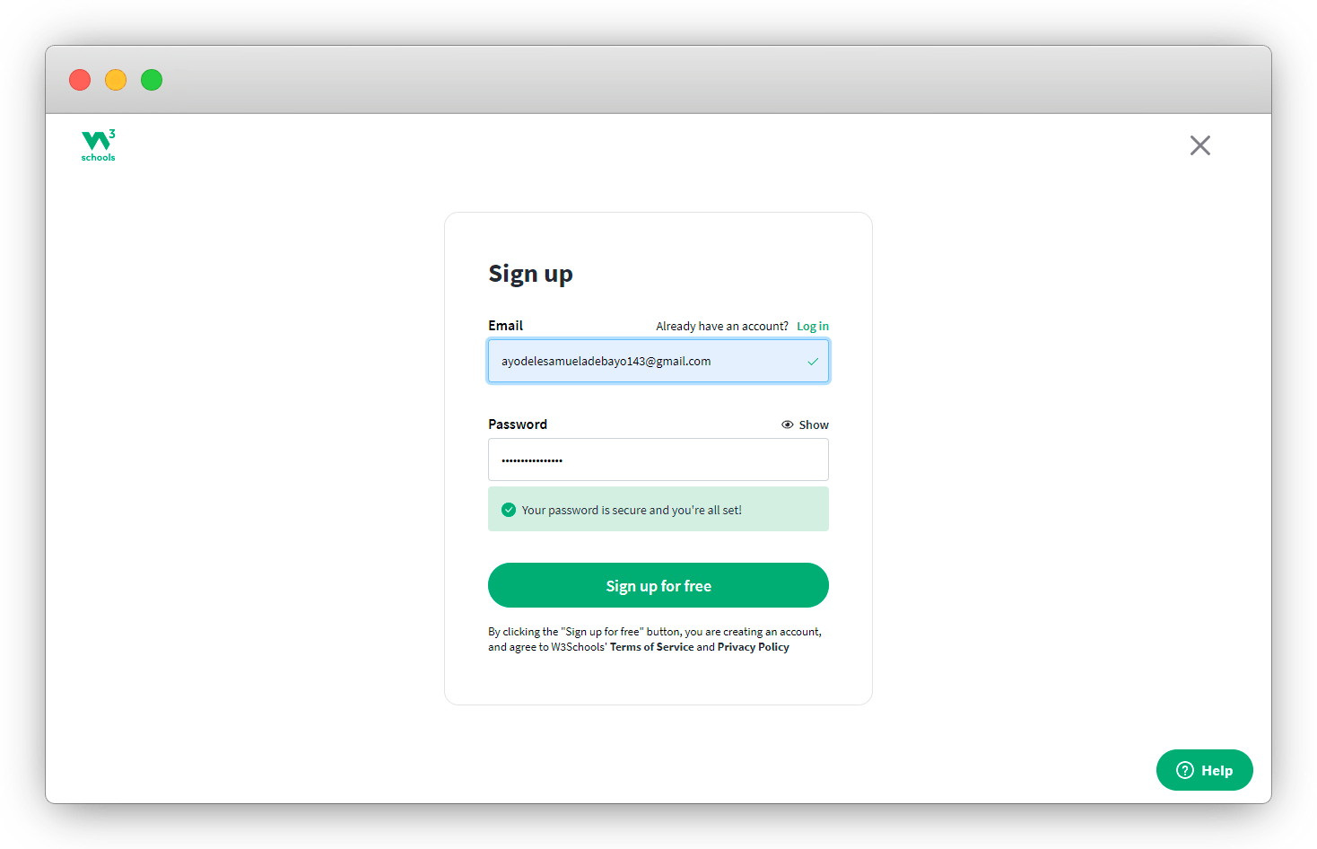 Detail User Profile Page Html Template W3schools Nomer 12