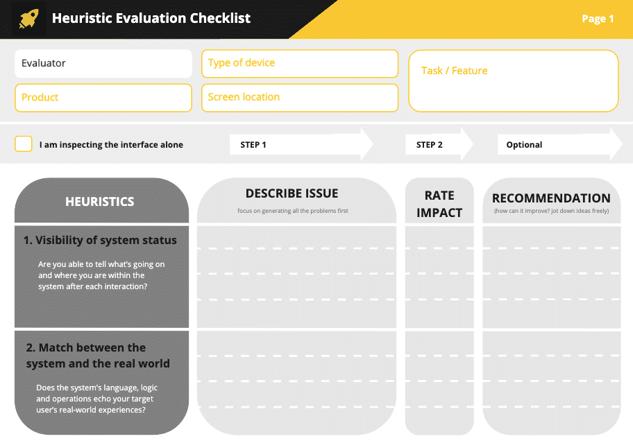Detail Ux Heuristic Evaluation Template Nomer 21