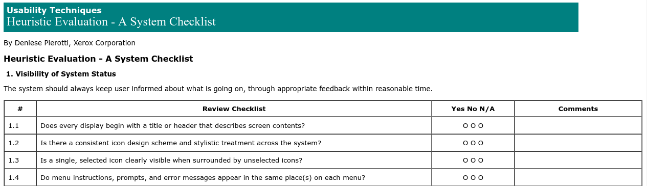 Detail Ux Heuristic Evaluation Template Nomer 39