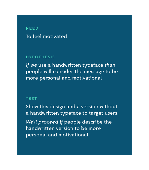 Detail Ux Hypothesis Template Nomer 5