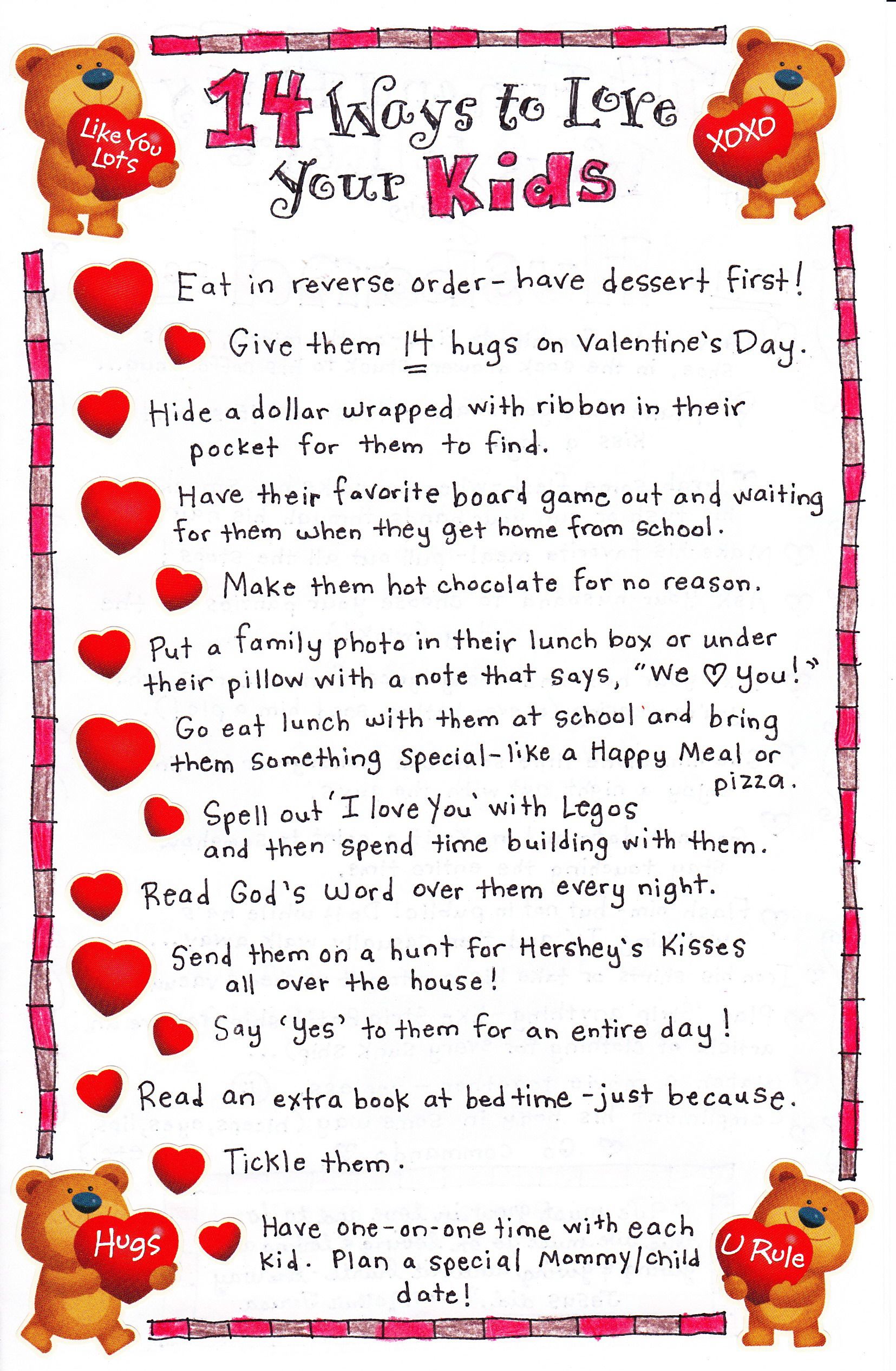 Detail Valentines Day Quotes For Preschoolers Nomer 2