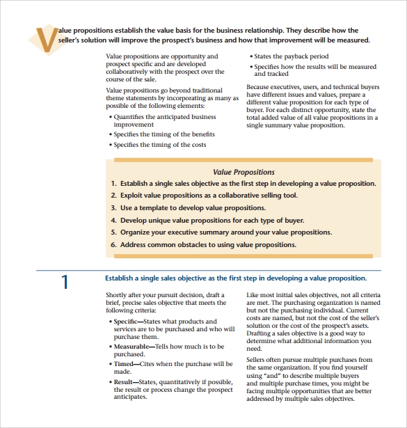 Detail Value Proposition Template Doc Nomer 35