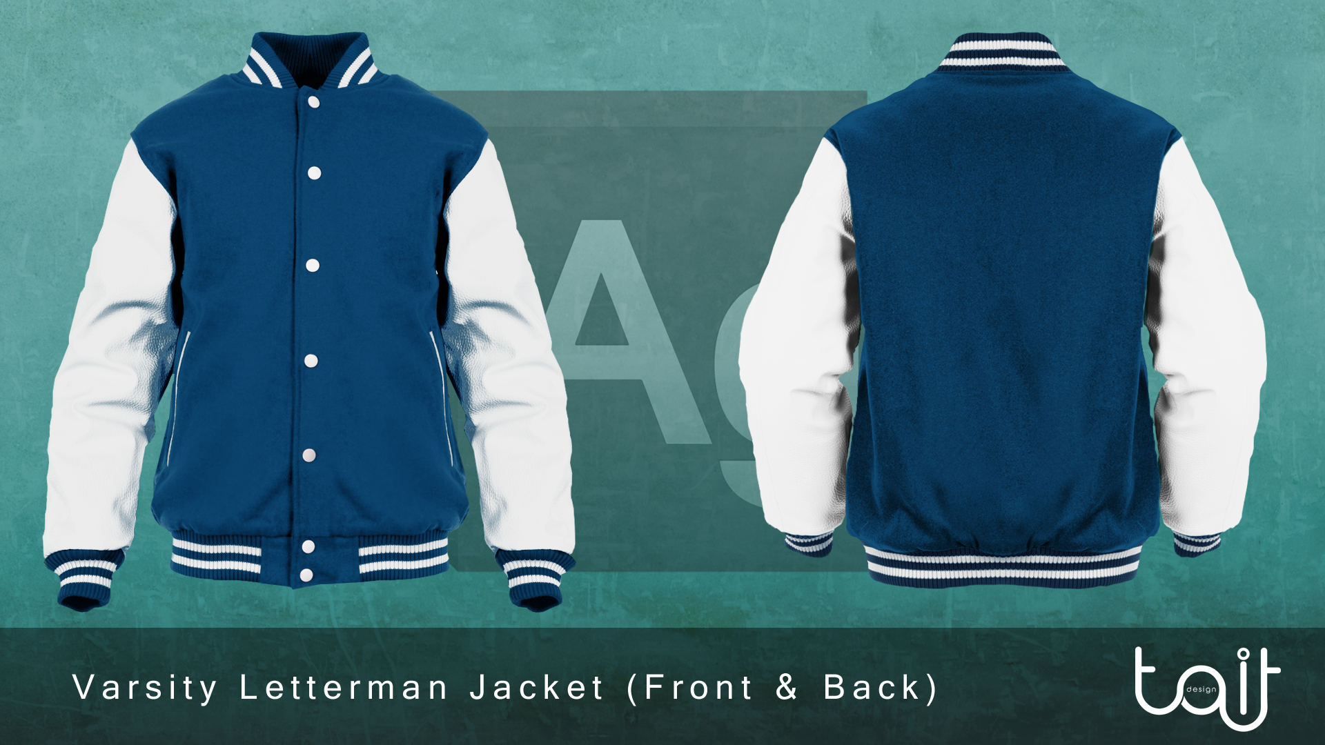 Detail Varsity Jacket Design Template Nomer 30