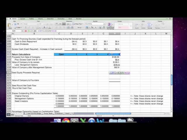 Detail Vc Method Valuation Template Nomer 18