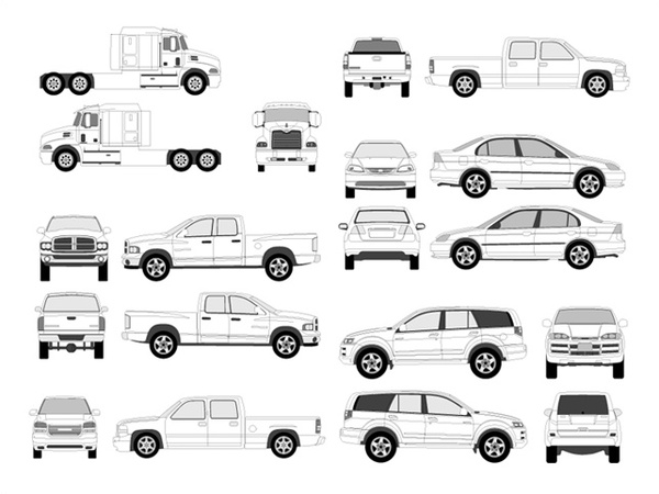 Detail Vehicle Template Download Nomer 3
