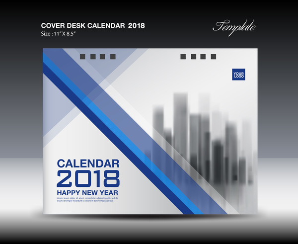 Detail Vektor Kalender 2018 Nomer 32