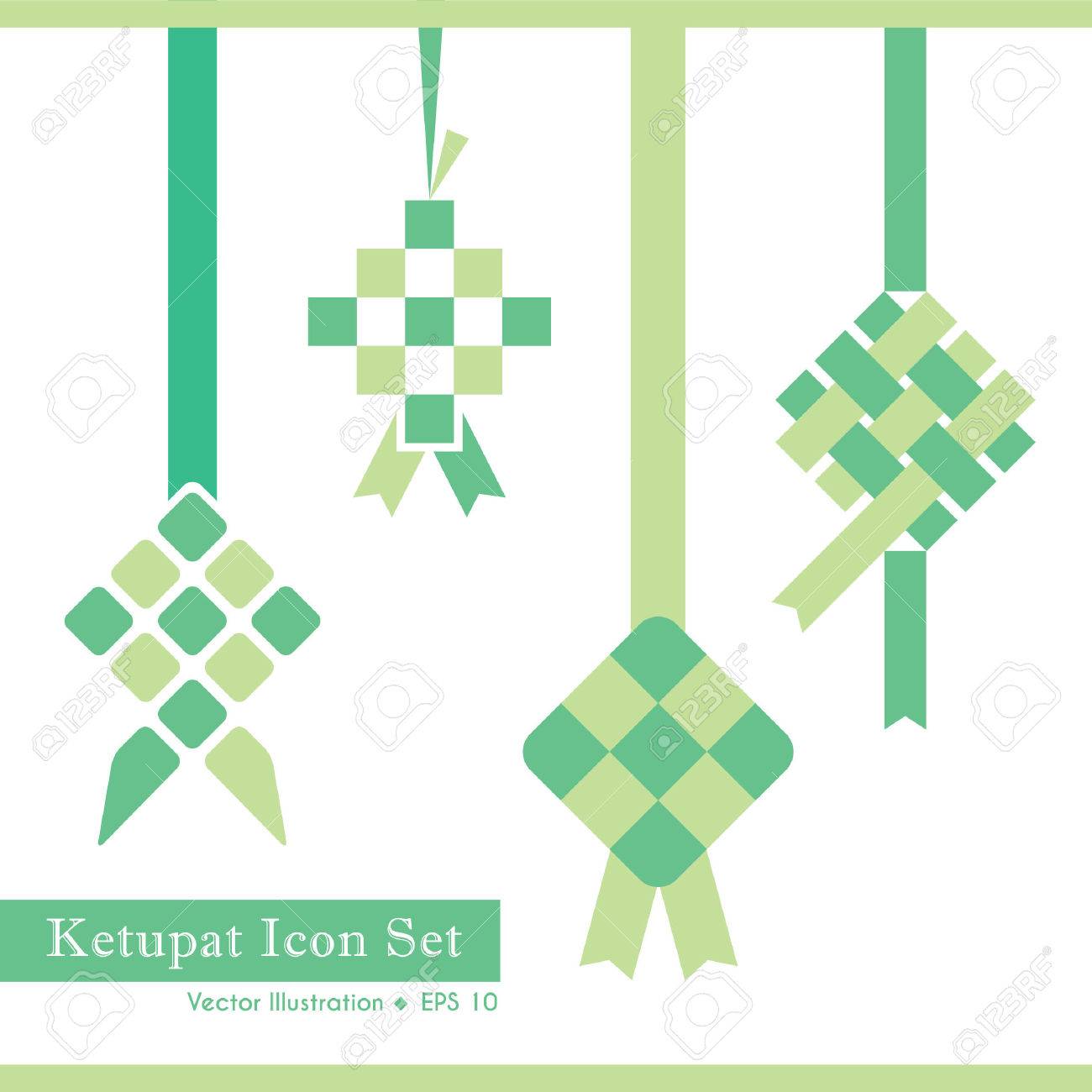 Detail Vektor Ketupat Nomer 54