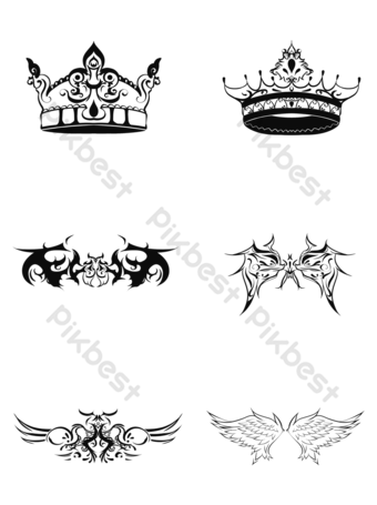 Detail Vektor Mahkota Ratu Nomer 30