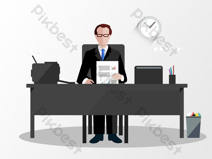 Detail Vektor Orang Kantor Nomer 9