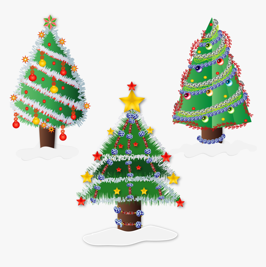 Detail Vektor Pohon Natal Nomer 7