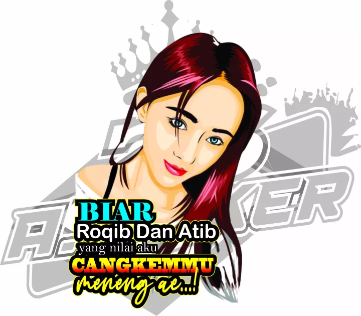 Detail Vektor Stiker Nomer 15