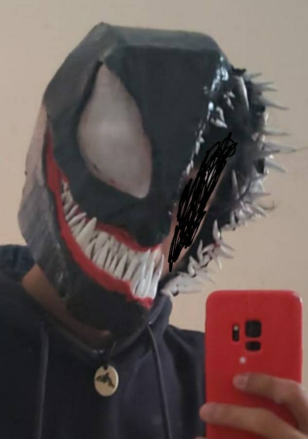 Detail Venom Mask Template Nomer 40