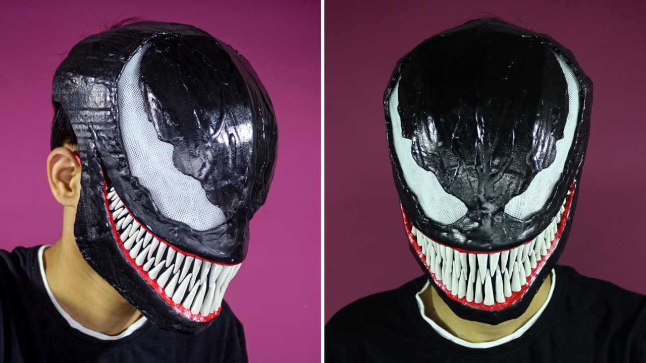 Detail Venom Mask Template Nomer 8