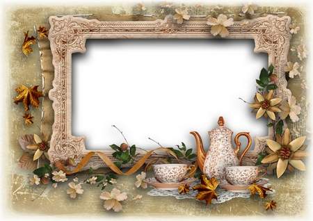 Detail Victorian Photo Frame Template Nomer 11